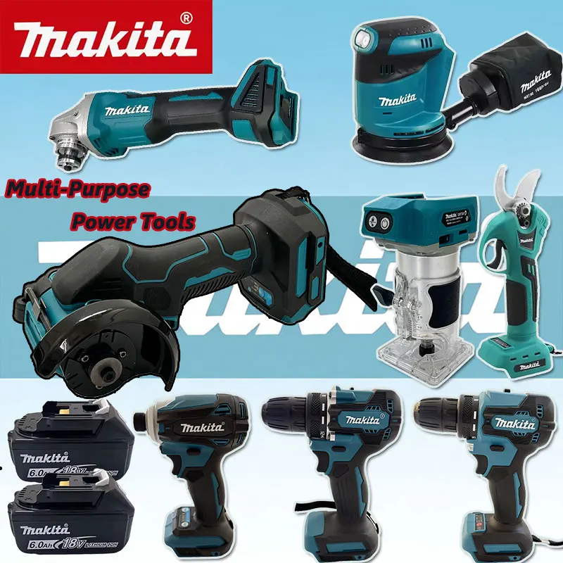 Woodworking Electric Saw - Makita Multifunctional Power Tools Handheld Portable