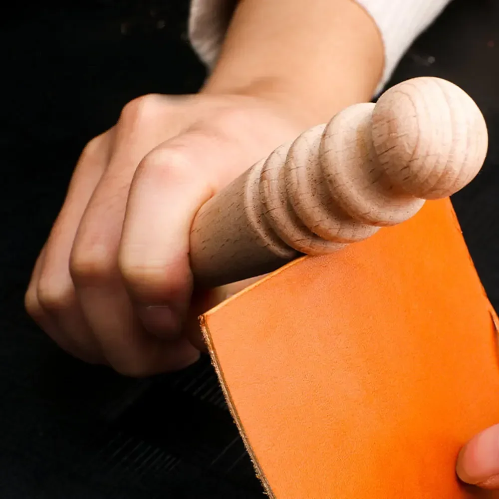 Woodworking Tool Stores - Multi-Size Wood Slicker Leather Solid Wood