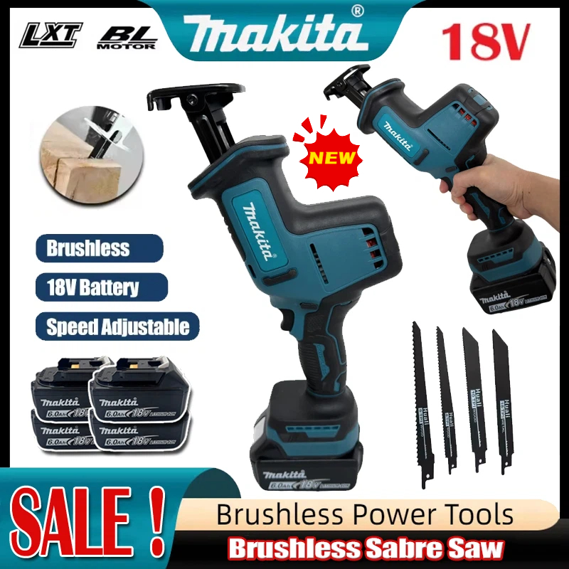 Woodworking Electric Saw - 2026 Makita Cordless Brushless Reciprocating Saw