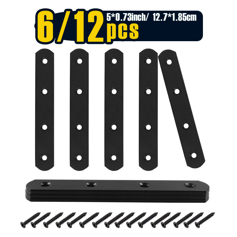 Woodworking X Brace - 6/ 12 Pcs, 5 Inch Straight