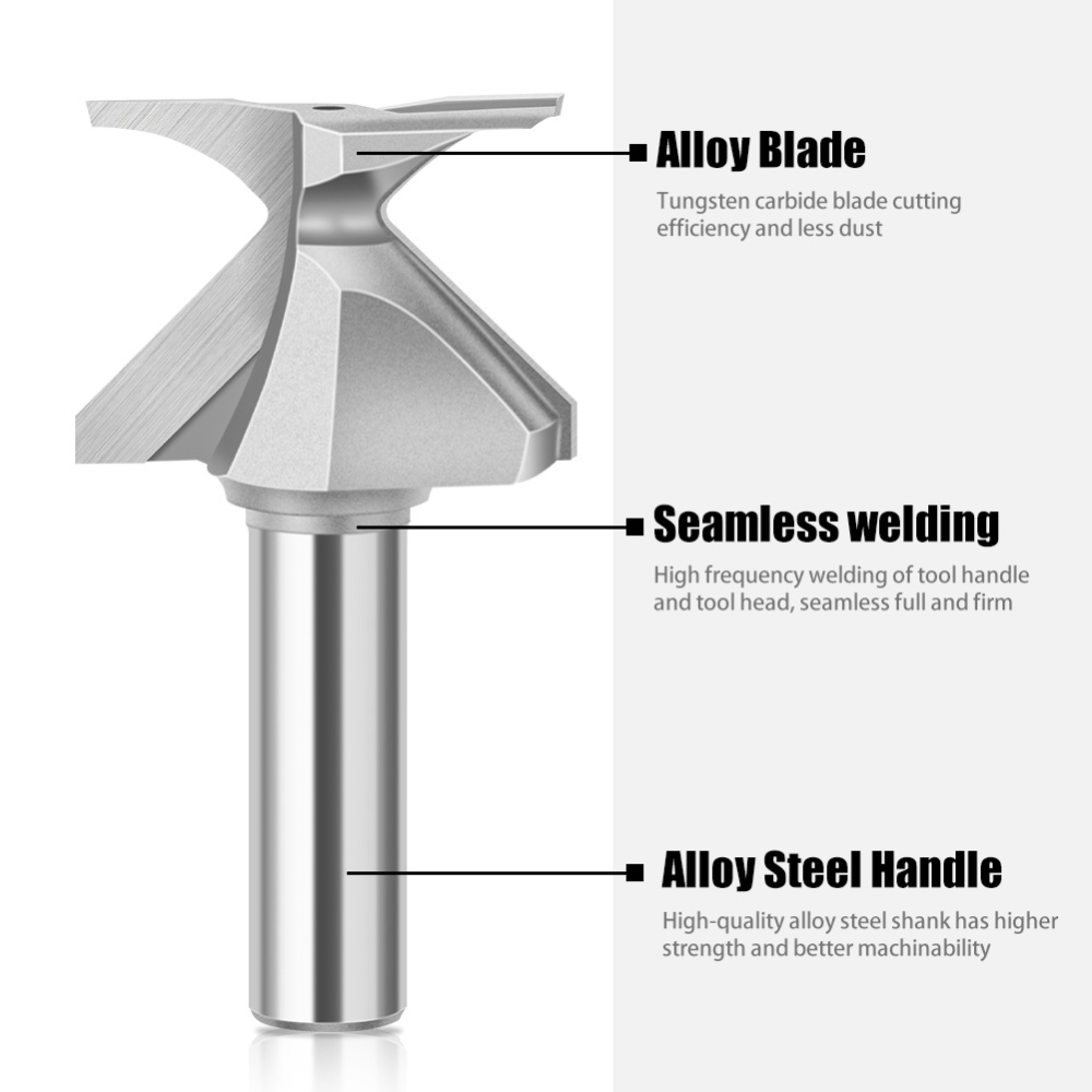 1/2 Inch Shank 45 Degree Lock  - Woodworking Joints 评论和价格