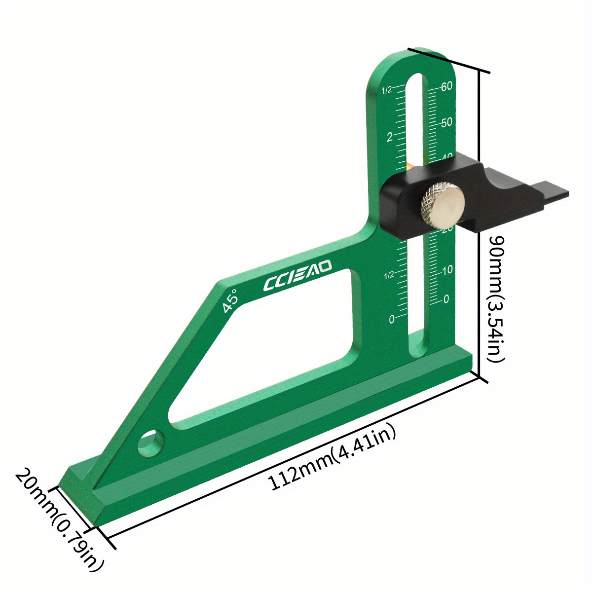 Aluminum Alloy Height Gauge 0- - Woodworking Equipment 评论和价格