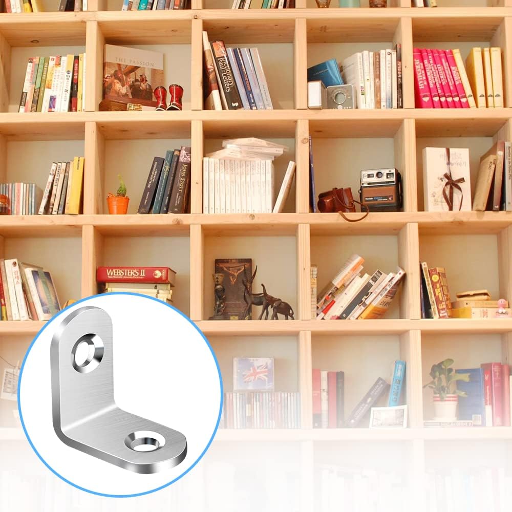 Stainless Steel L Bracket Corn - Woodworking Joints 评论和价格