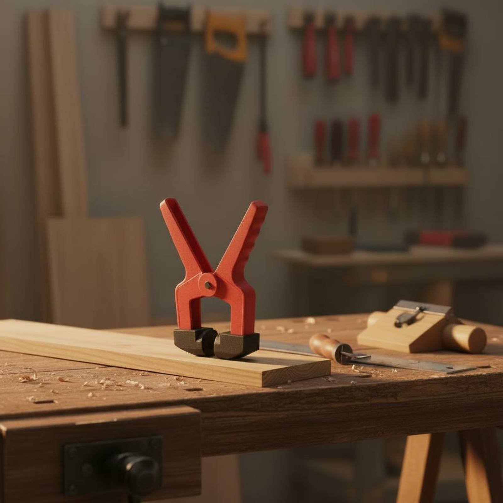 Triangular Clamp Clamp Red Col - Woodworking Hand Tools 评论和价格