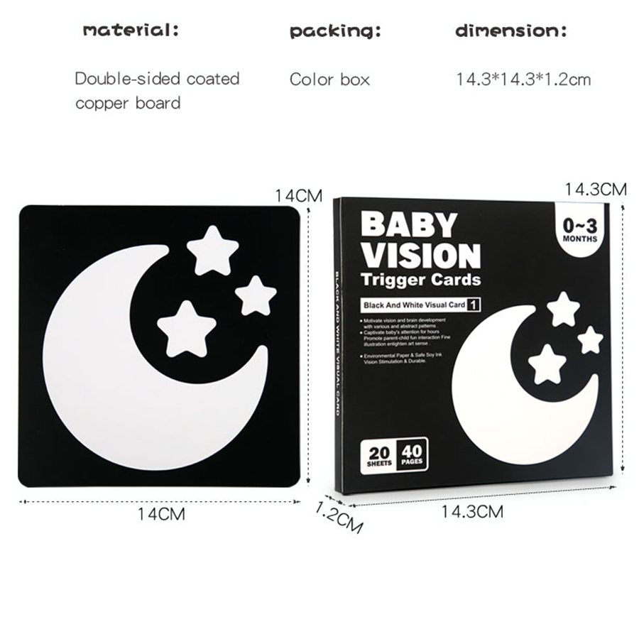 Baby Visual Stimulation Cards  - Woodworking For Kids 评论和价格