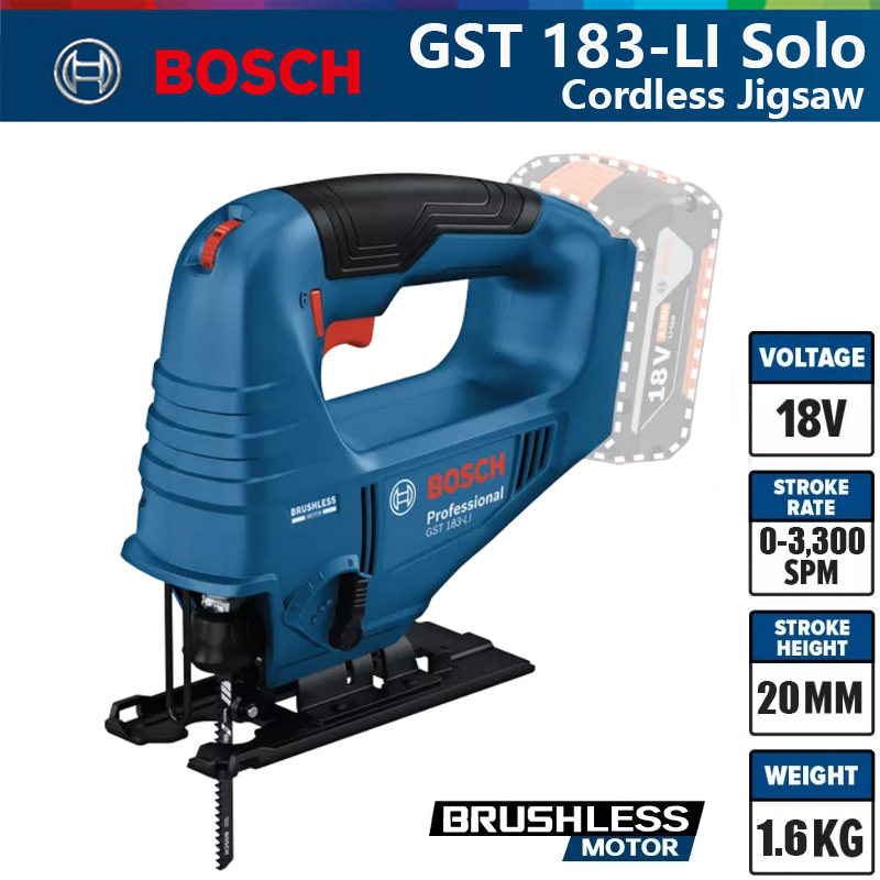 Bosch GST 183-LI Professional  - Woodworking Electric Saw 评论和价格