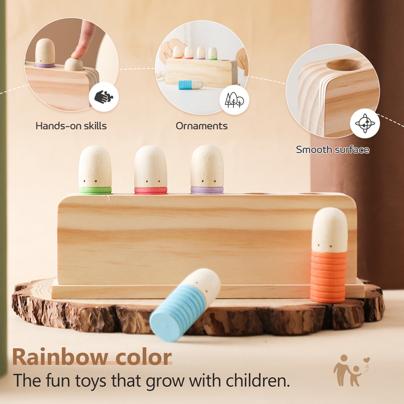 Montessori Toys Baby Wooden Bo - Woodworking For Kids 评论和价格