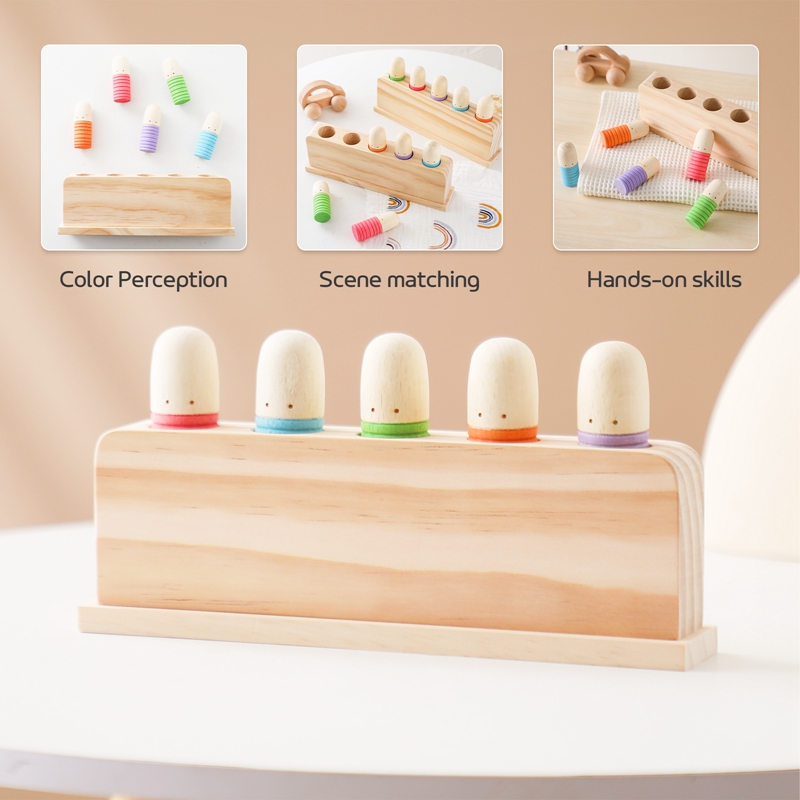 Montessori Toys Baby Wooden Bo - Woodworking For Kids 评论和价格
