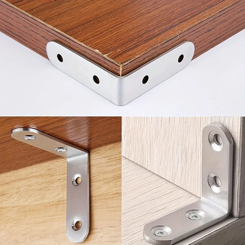 6Pcs Stainless Steel 90 Degree - Woodworking X Brace 评论和价格
