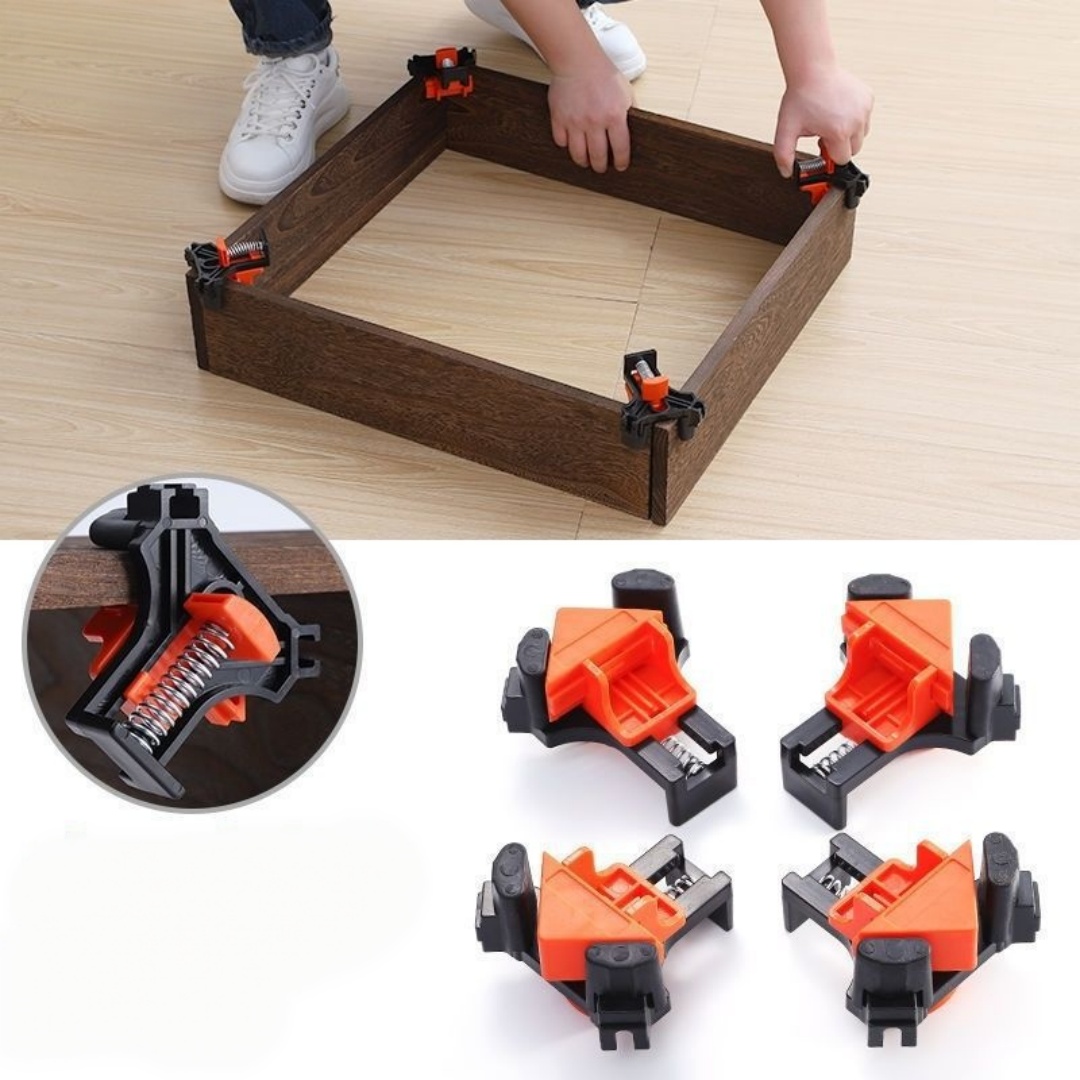 4pcs 90° Right Angle Clamp Fix - Woodworking Equipment 评论和价格