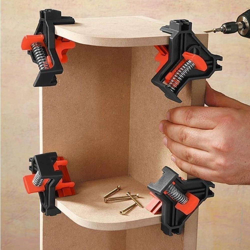 4pcs 90° Right Angle Clamp Fix - Woodworking Equipment 评论和价格