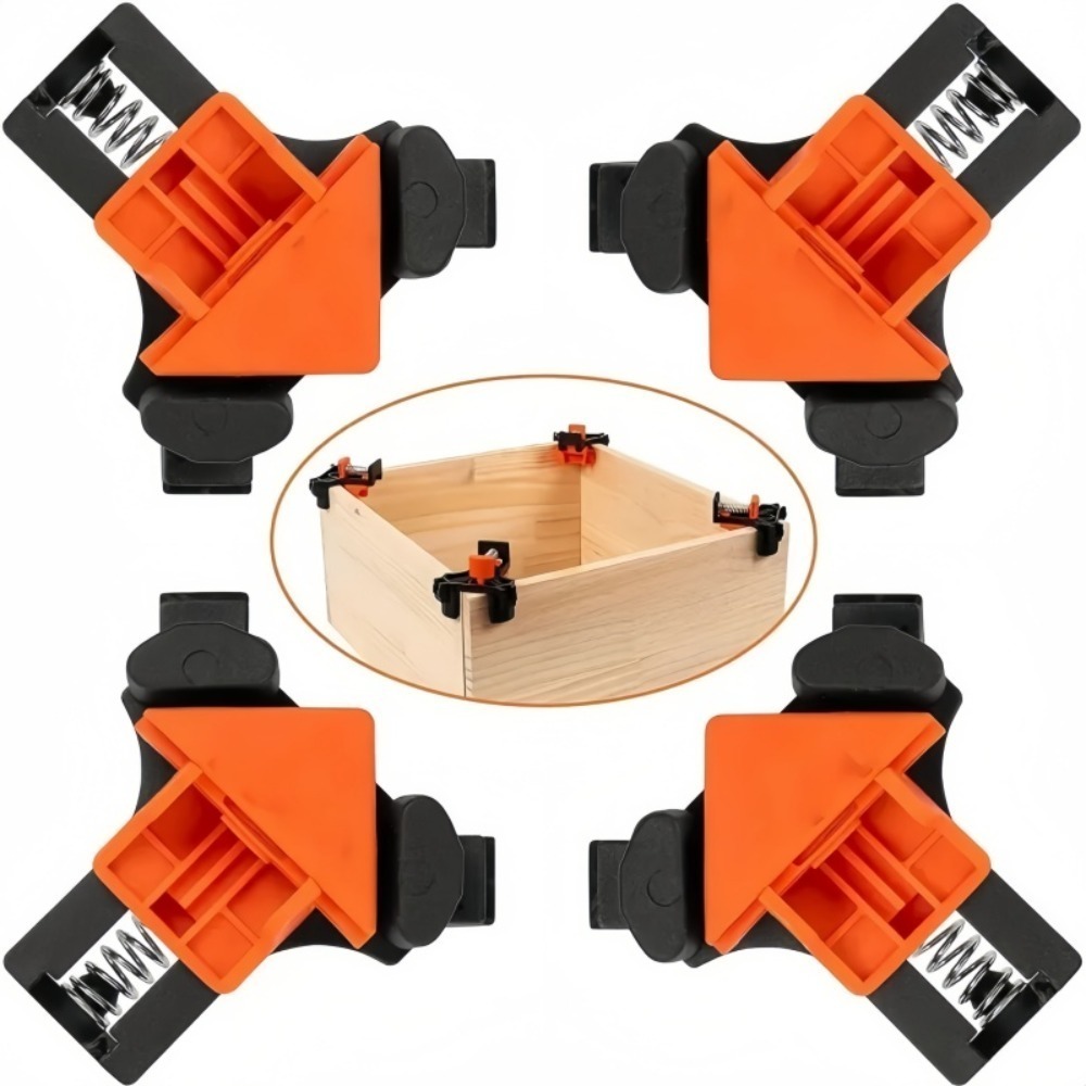 4pcs 90° Right Angle Clamp Fix - Woodworking Equipment 评论和价格