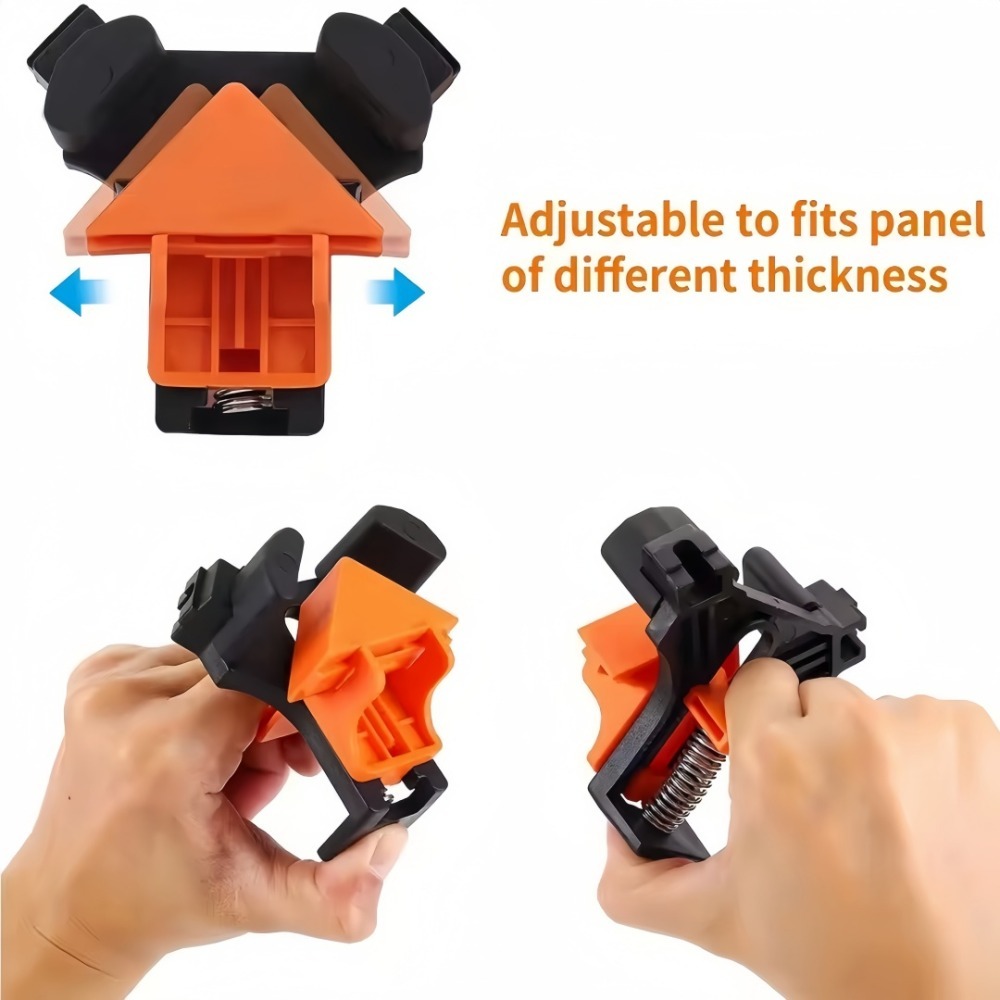 4pcs 90° Right Angle Clamp Fix - Woodworking Equipment 评论和价格
