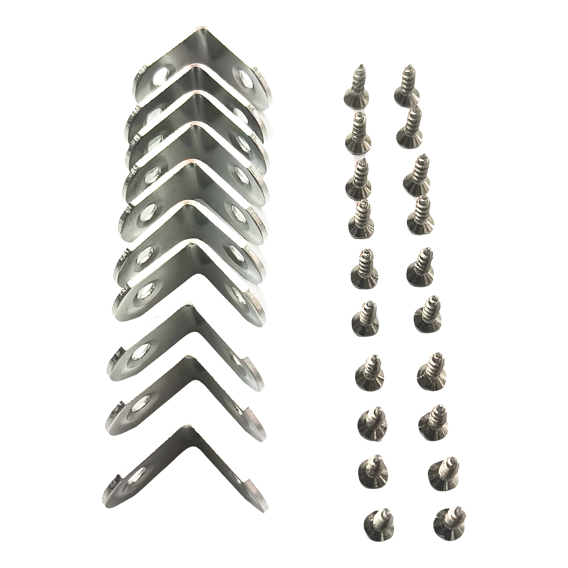 10 x Steel L Bracket Corner Br - Woodworking X Brace 评论和价格