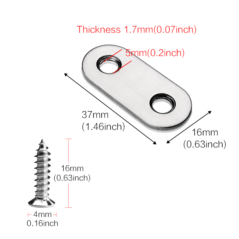 5-40 pcs Straight Flat Corner  - Woodworking X Brace 评论和价格