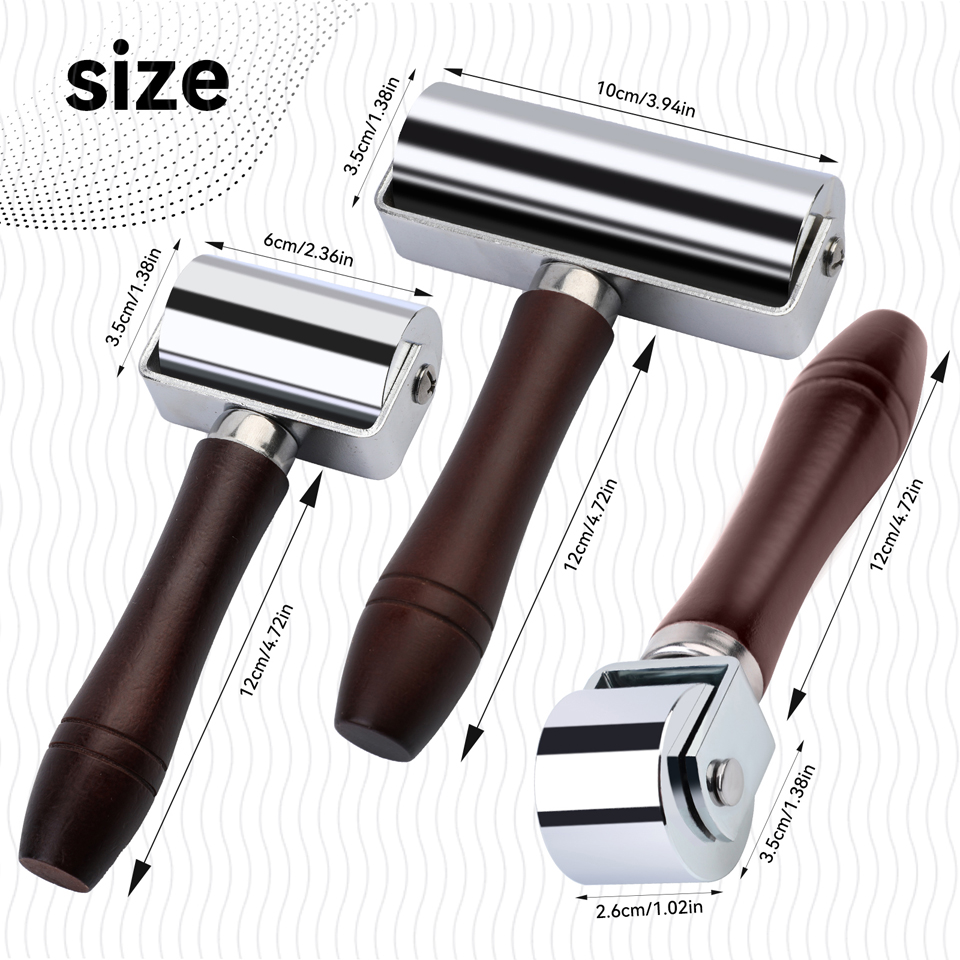 KRABALL Leather Press Edge Rol - Woodworking Tool Stores 评论和价格