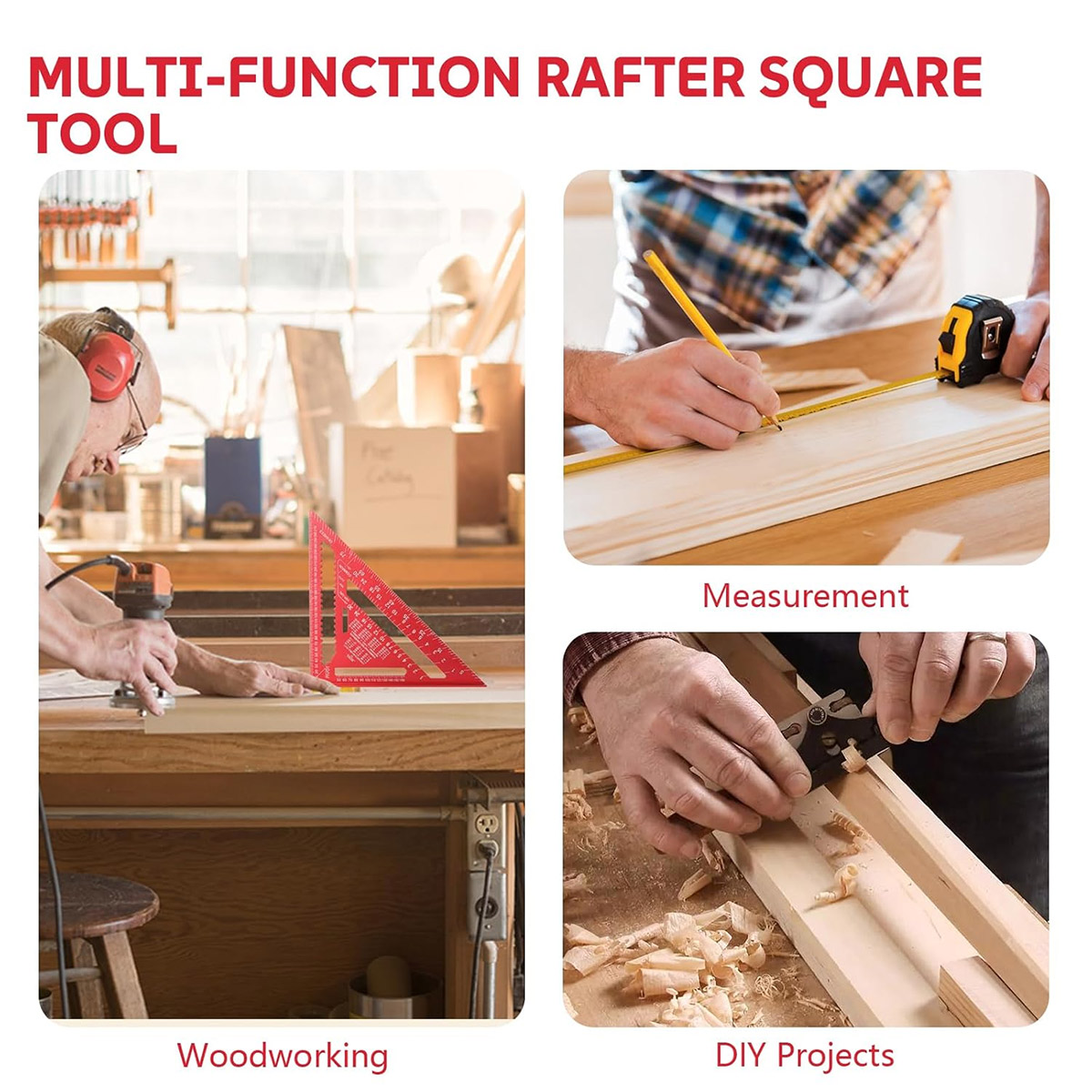 Aluminum Alloy Speed Square Hi - Woodworking Equipment 评论和价格