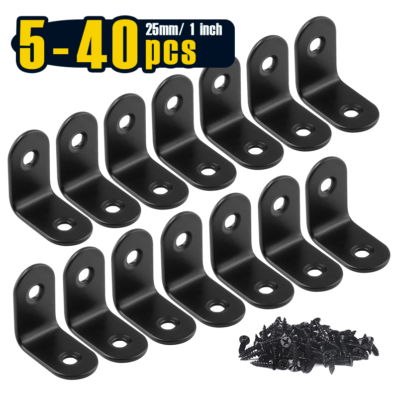 5-40 pcs, Corner Brace 25 x 25 - Woodworking X Brace 评论和价格