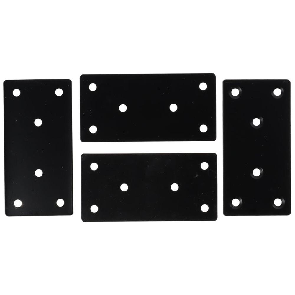 4PCS 3.94 x 1.97 inch Black Fl - Woodworking X Brace 评论和价格