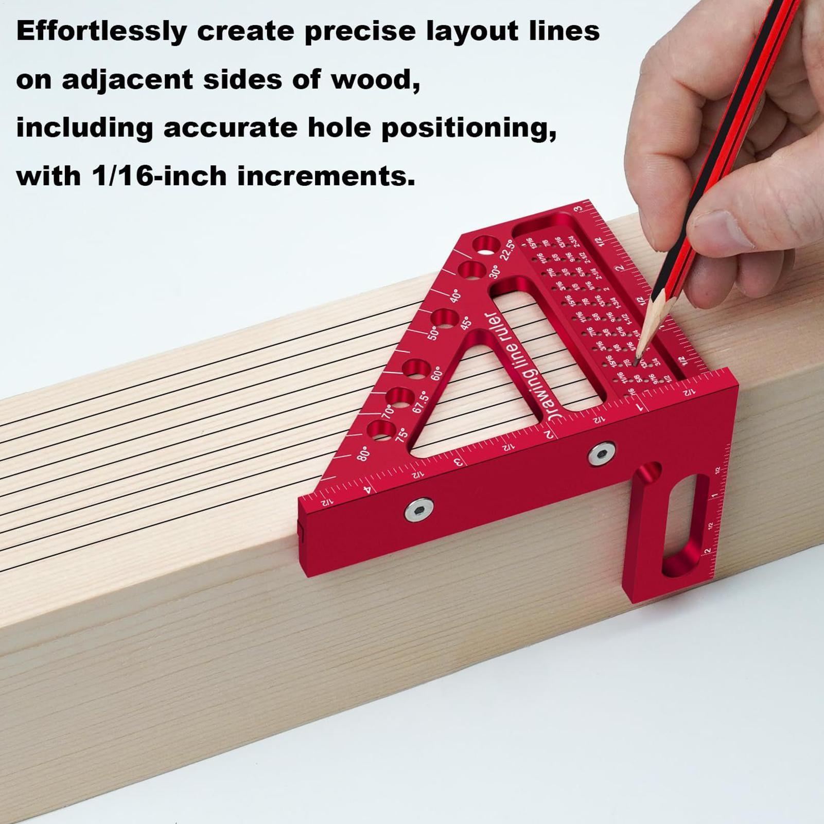Carpenter Square Hole Marking  - Woodworking Carpenter 评论和价格
