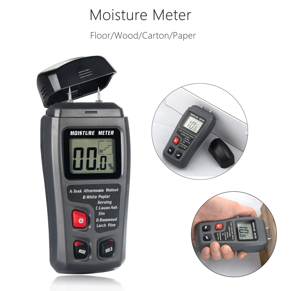 Handheld Hygrometer Lumber Det - Lumber Woodworking 评论和价格