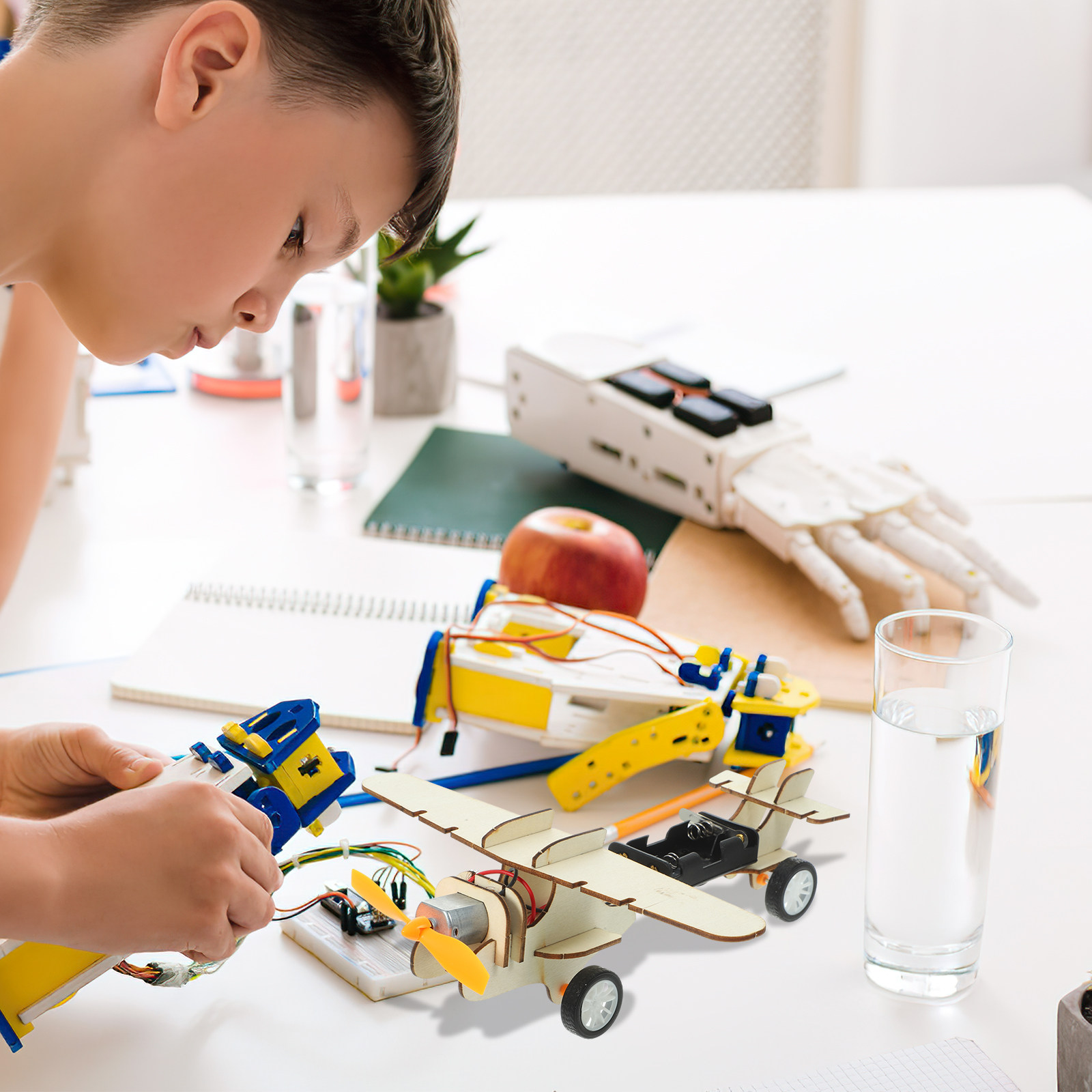 1Set Wooden Glider Plane DIY S - Woodworking For Kids 评论和价格