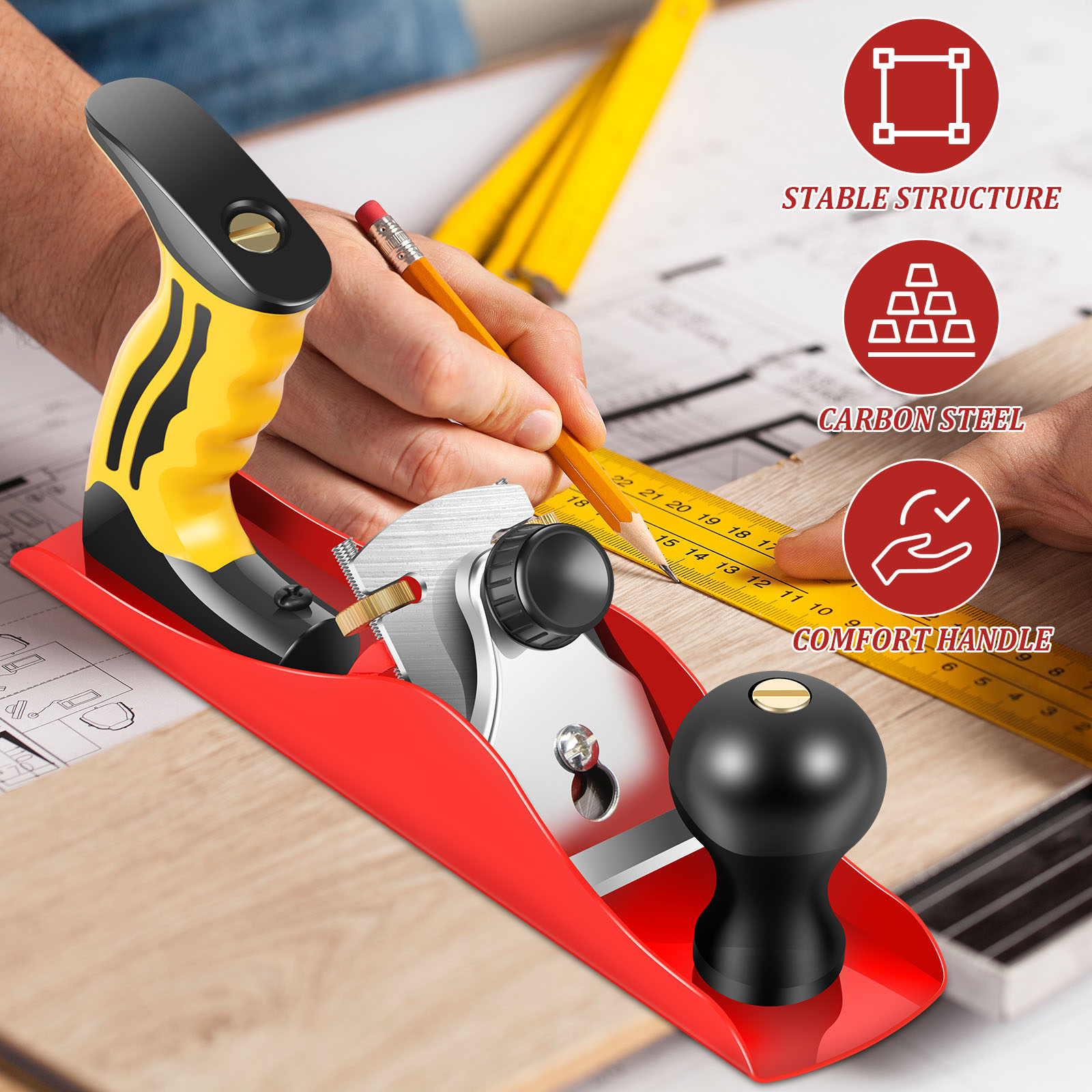 Wood Hand Planer Set Hand Tool - Woodworking Tool Stores 评论和价格