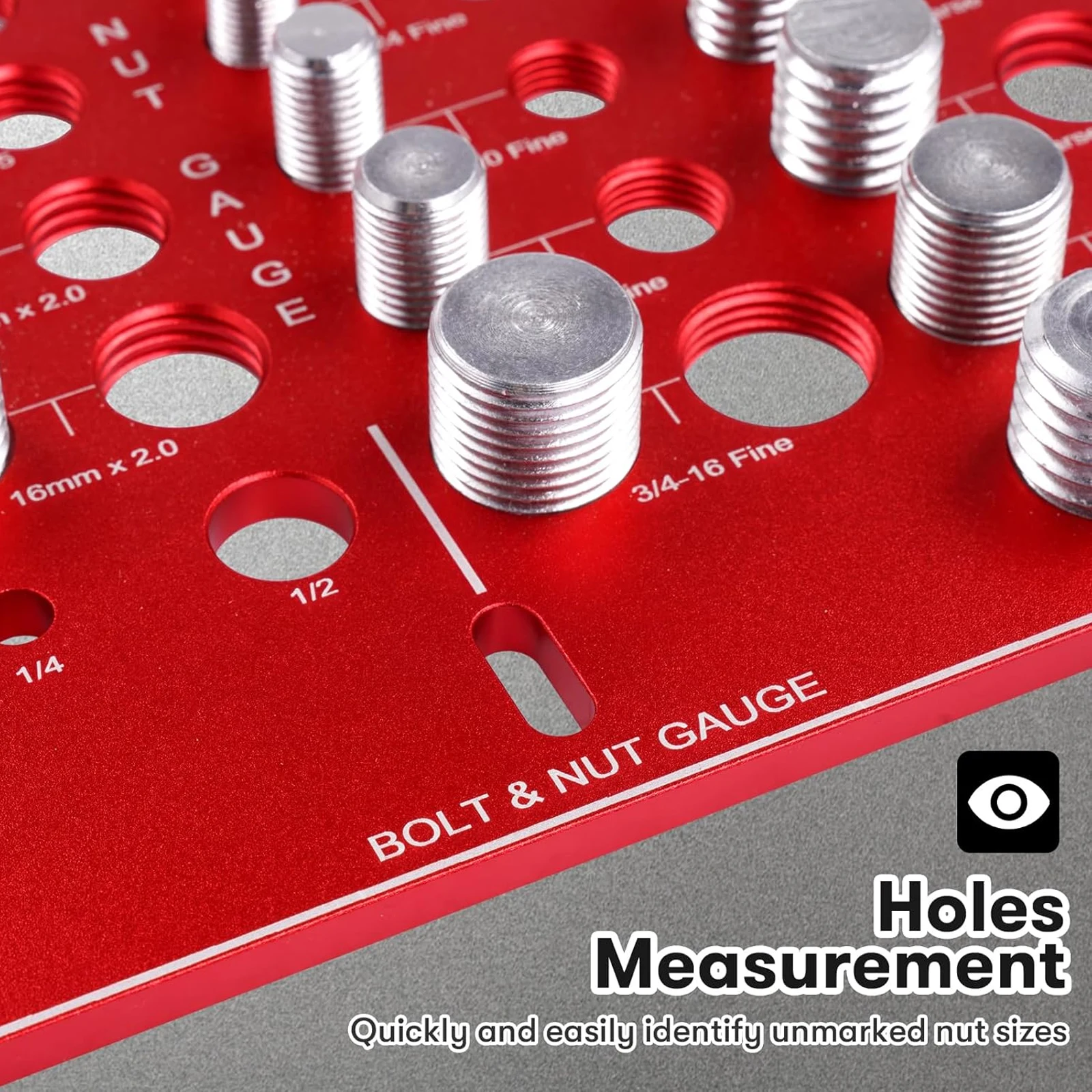 Nut and Bolt Thread Gauge Set  - Woodworking Tool Stores 评论和价格
