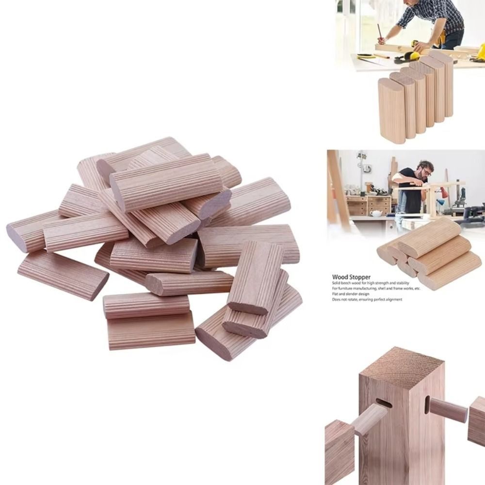50/100Pcs Beech Wood Domino Te - Woodworking Domino 评论和价格