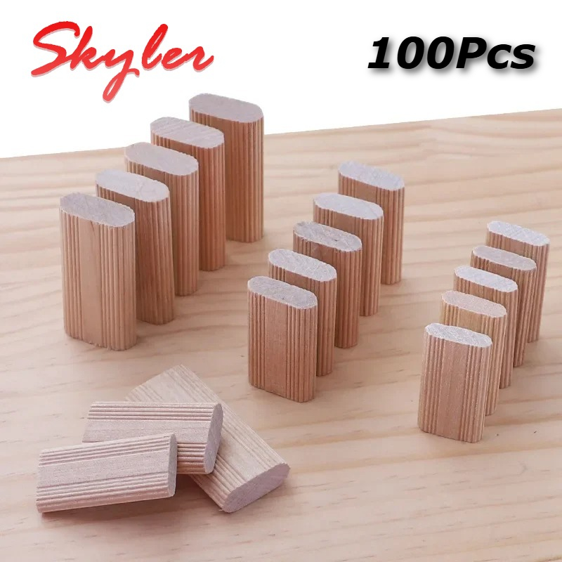 Domino 100/Bag Solid Wood DIY  - Woodworking Domino 评论和价格