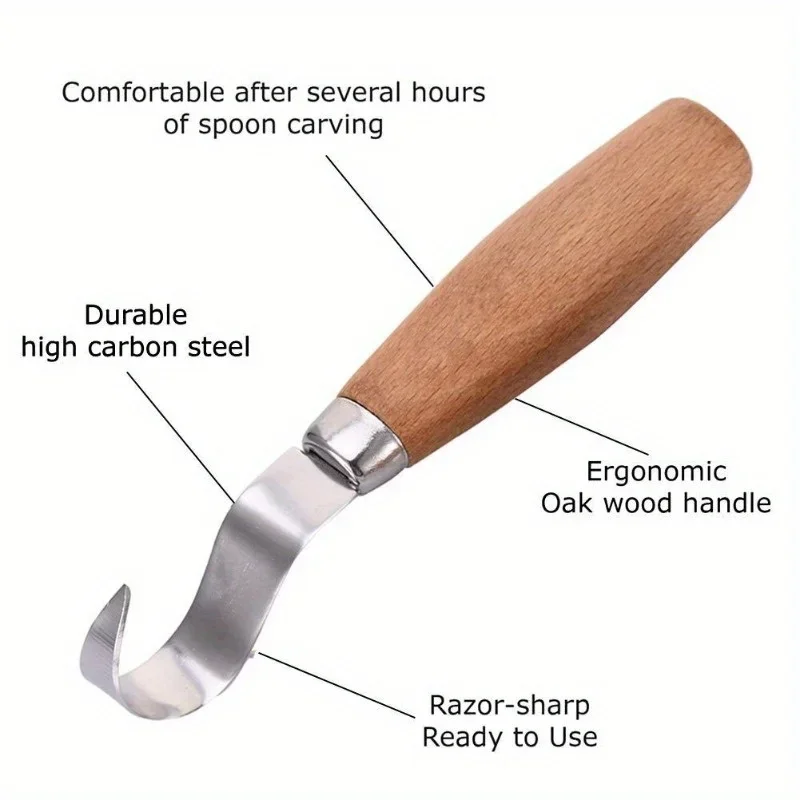 Wood Carving Knife Chisel Hook - Woodworking Hand Tools 评论和价格
