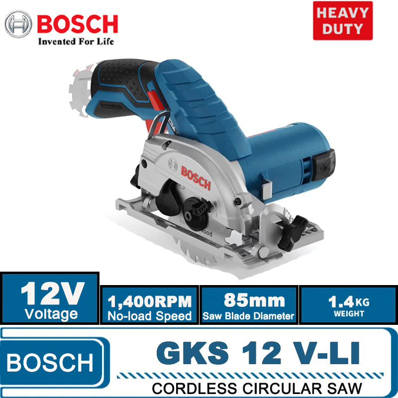 BOSCH GKS 12V-LI Electric Circ - Woodworking Electric Saw 评论和价格
