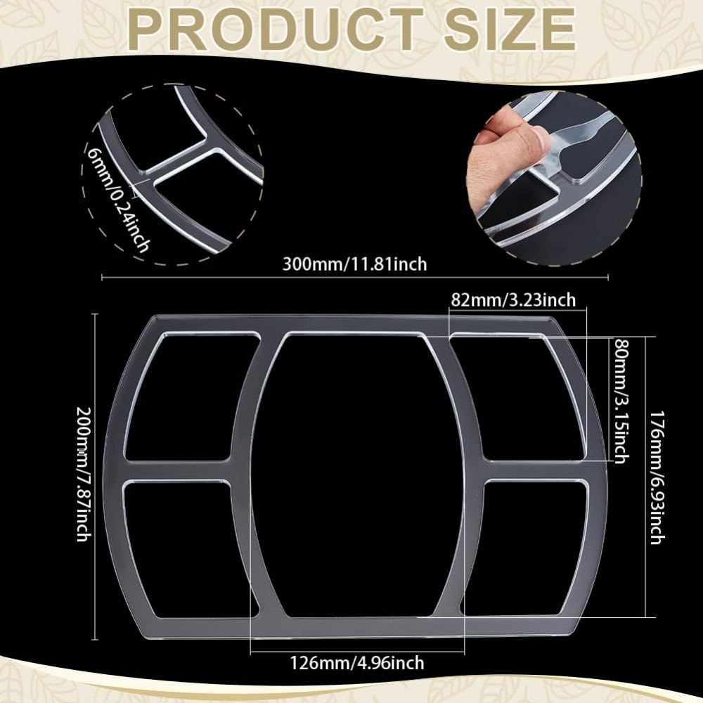 5 Pocket Valet Tray Router Tem - Woodworking Tool Stores 评论和价格