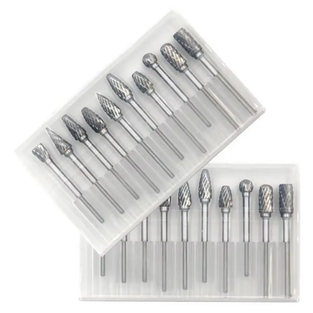 10PCS Carbide Rotary Burr Set  - Woodworking Diy 评论和价格