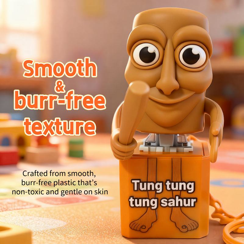 Tung tung tung Sahur Keychain  - Woodworking For Kids 评论和价格