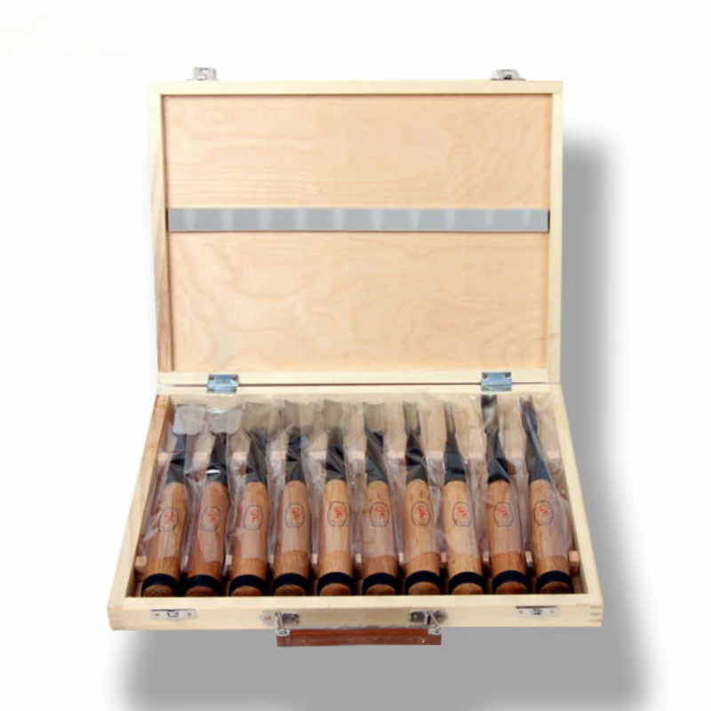 12Pcs Wood Carving Chisel Set, - Woodworking Hand Tools 评论和价格