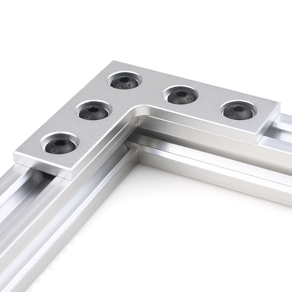 2Pcs/lot L Type 5 Holes 90Degr - Woodworking Joints 评论和价格