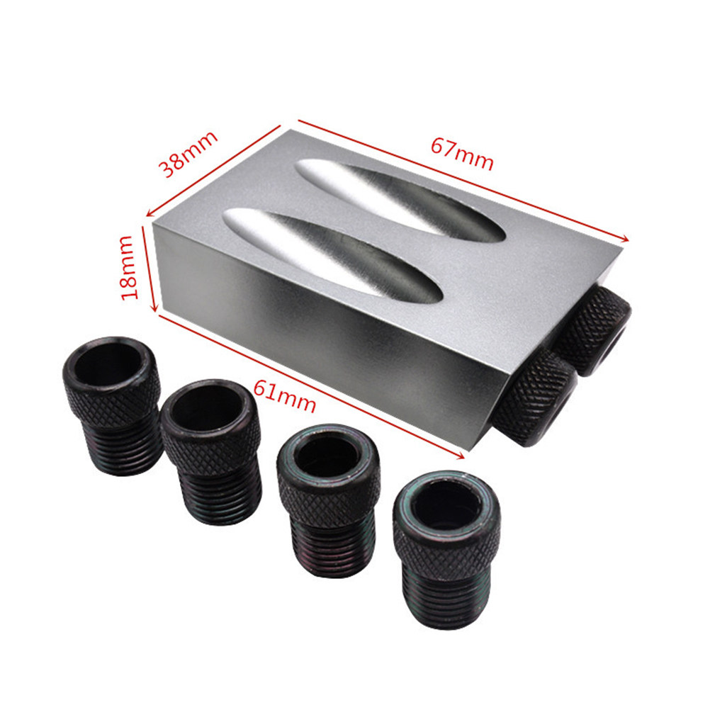 34pcs Oblique Hole Drill Set 1 - Woodworking Joints 评论和价格
