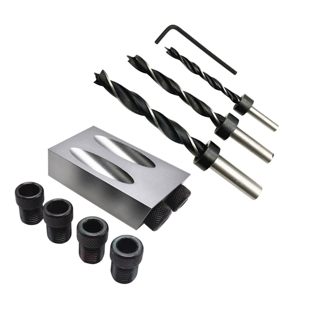 34pcs Oblique Hole Drill Set 1 - Woodworking Joints 评论和价格