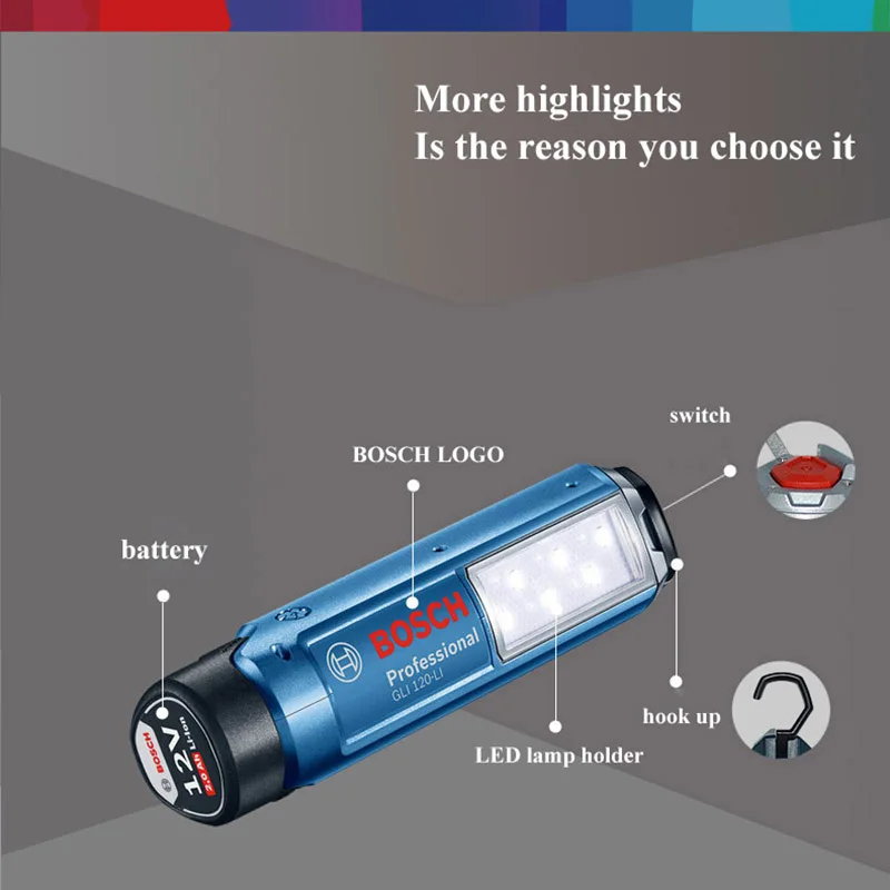 Bosch Rechargeable Light GLI 1 - Woodworking Diy 评论和价格