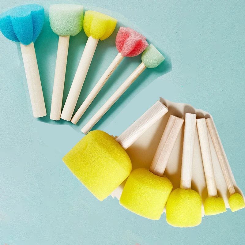 10 Pcs Set Wooden Handle Mushr - Woodworking For Kids 评论和价格
